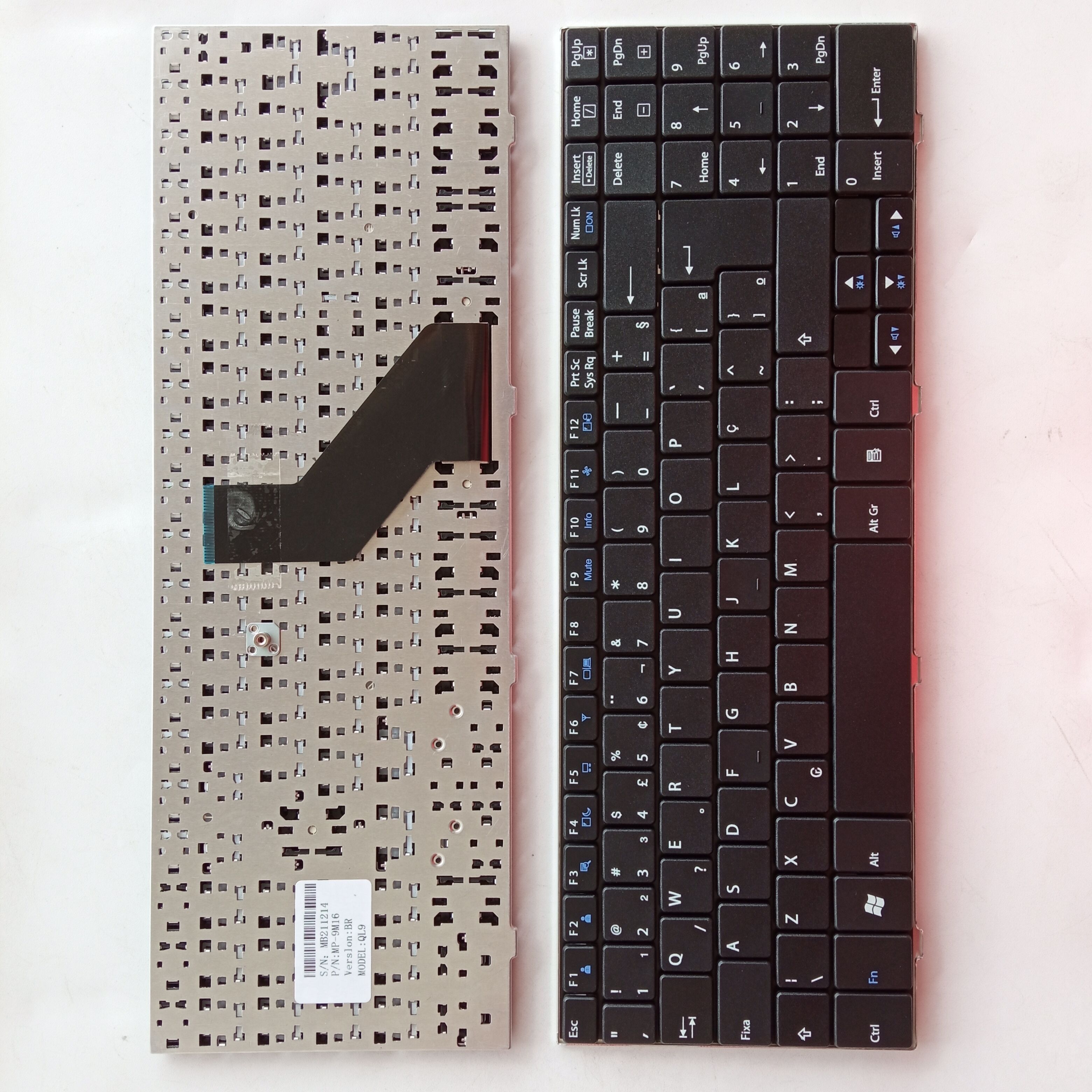 Picture of New Replacement Laptop Keyboard For LG LG R580 BLACK (OEM) BR Layout